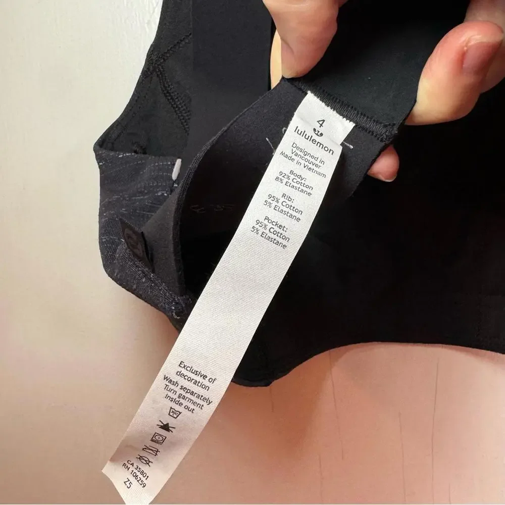 Lululemon Lab Varsa Bra - Black Obsidian - 4